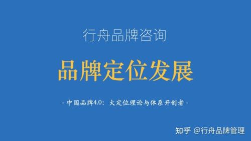 专业品牌定位咨询公司行舟品牌 品牌定位的发展与当下环境演变