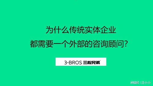 传统实体企业为何需要外部咨询顾问